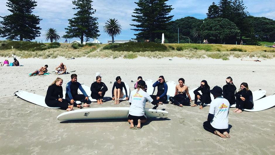 Tauranga Surfing Lesson